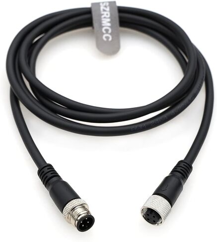 SZRMCC M12 A Coded 4pin Male to Female Sensor Actuator Cable for OMRON Sick BALLUFF LEUZE Schmersal Bernstein Sensor Industrial Profibus EtherNET/IP in Saudi Arabia