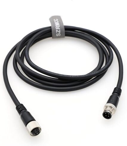 SZRMCC M12 A Coded 4pin Male to Female Sensor Actuator Cable for OMRON Sick BALLUFF LEUZE Schmersal Bernstein Sensor Industrial Profibus EtherNET/IP in Saudi Arabia