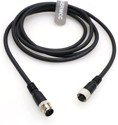 SZRMCC M12 A Coded 4pin Male to Female Sensor Actuator Cable for OMRON Sick BALLUFF LEUZE Schmersal Bernstein Sensor Industrial Profibus EtherNET/IP in Saudi Arabia