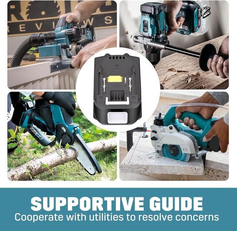 CPY Lithium Battery 2-pack استبدال بطارية Makita 18V 6AH متوافقة مع BL1860B BL1850B BL1860 BL1850 BL1840B BL1830B BL1815B LXT400 in Kuwait