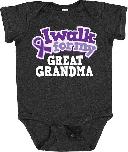 inktastic Alzheimers Great Grandma Lupus Awareness Baby Bodysuit in Saudi Arabia