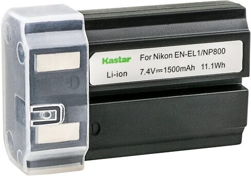 Kastar 2-Pack EN-EL1 Battery Replacement for Nikon Coolpix 5700, Cooipix 8700, Coolpix 775, Coolpix 880, Coolpix 885, Coolpix 995, Coolpix E880 Camera in Saudi Arabia