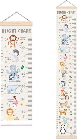 Winnie Height Chart for Wall Decor, The Pooh Decor Height Chart for Boys or Girls, Honey Themed Height Measurement for Toddler Wall Hanging, Perfect for Bedroom Nursery Decor Height Wall Chart in Kuwait