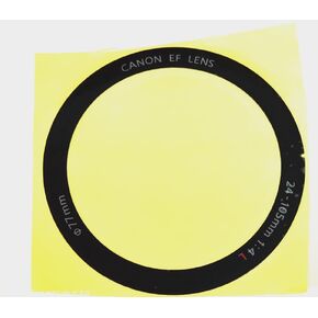 NEW Lens Front Glass Parameter Decorator Name Nameplate Cover Ring Compatible with Canon EF 24-105mm f/4 L IS USM