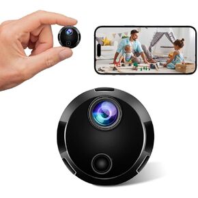 2025 Upgraded 1080P HD WiFi Security Camera,Surveillance Cameras with Motion Detection and Night Vision, Surveillance Nanny Cam with APP,Perfect Camera for Home, Real Time Record Surveillance Cameras