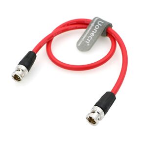uonecn bnc coaxial-cable hd sdi bnc male إلى ذكر 12G كابل الطاقة الأصلي لكاميرا فيديو 4K 19.6 ''