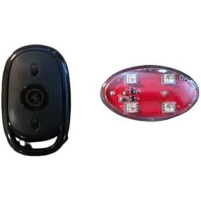 Firehouse Technology Arc XL Pro Drone Strobe with Lost Drone Alarm and Remote Control. Multi Color (white, Red, Green Blue) and 32 Light Modes FAA Compliant 3.5 SM