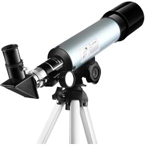F50360 Astronomical Telescope + Monocular Astronomical Refractor Telescopes for Kids Adults Beginners 90 Times