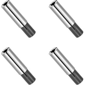 4 Packs 1/4" To 1/8" Collet Adapter Collet Die Grinder Chuck Driver Adapter Collet Router Converter CNC Engraving Bit for Engraving Machine Tool Lathe Router Cutter