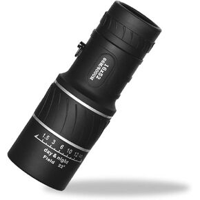 Monoculars Telescope High Power 16X52 Green Film High Magnification Ultra Clear Double Tone Telescope Low Light for Adult Bird Watching Outdoor Travel Sightseeing Binoculars