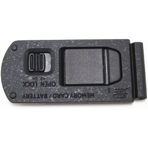 HaizEr Replacement New Black Battery Door Cover Lid for Panasonic Lumix DMC-GX85 DMC-GX80