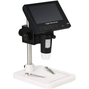 1000x 2.0MP Dm4 4.3 inch 8 LED LCD Display USB Digital Electronic Microscope Magnifier Video VGA for PCB Motherboard Jewelry