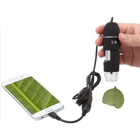 Loadfckcer USB Digital Microscope with Magnification Tripod Portable 1000 x 8 LED Camera USB Endoscope Inspection - OTG Cable for Phone with