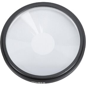 55mm Lens Filter, Swirl Halo Effects, Optical Glass Lens Filter with Filter Adapter Ring for Portrait Photography Landscape Videography