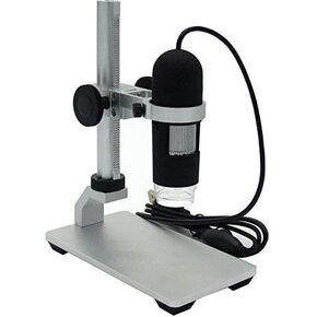 1000X 8 LEDs USB Digital Continuous Zoom Microscope Magnifier with Adjustable Aluminium Alloy Stand