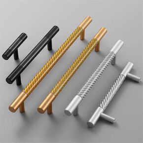 Light Luxury Kitchen Cabinet Knobs and Handles Furniture Handle Drawer Knobs Wardrobe Cupboard Dresser Locker Pulls 1Pcs (Color : Silver 96mm)