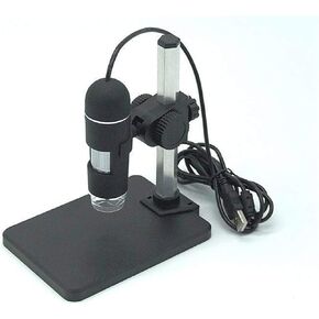 USB Microscope 5 Million Pixels 200 Times USB Electron Microscope Digital Magnifying Glass Eight Languages for Research Jewelry School