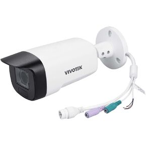 VIVOTEK V-Series IB9399-EHTV 8MP AI Outdoor Bullet, 30fps, H.265, 4,3-9,8mm, IR, WDR