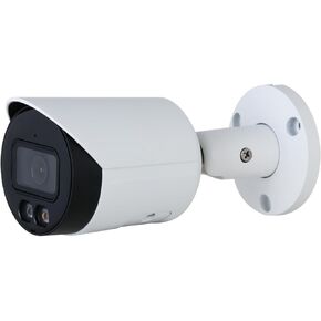8MP 4K Full Color PoE Bullet Network Camera IPC-HFW2849S-S-IL, IP Security Camera for Dahua N82DDS2, Smart Motion Detection, Dual Illumination, LED/IR Night Vision, IP67, 2.8mm Fixed Lens, White