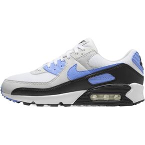 Nike Air Max 90 Women's Shoes (DH8010-106, White/Photon Dust/Black/Royal Pulse) Size 7
