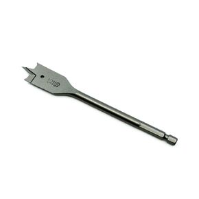 Benchmark Abrasives 13/16" x 6" Spade Drill Bit with Quick-Change Hex Shank Hole Cutter for Woodworking, Drilling, High-Speed Steel Paddle Flat Bits (13/16" x 6")