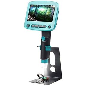 NC Magnifying 800X 4.3 LCD Display Digital Microscope High Brightness 8 LEDs Portable USB Microscopes Soldering Mikroskop Magnifier Handheld