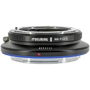 الإصدار الجديد Steelsring Auto Focus Adapter متوافق مع Nikon F Lens to Fuji GFX Camera 50S/50r/100/100s ، إصدار جديد Pro II