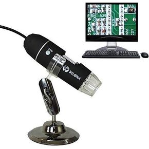 USB Digital Microscope 500X HD Digital Microscope USB Microscope Stand - for Electronic Repair Printing Antiques Textiles Fabrics Beauty Nails