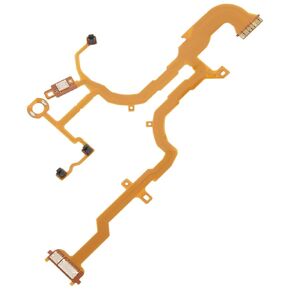 Camera Lens Back Main Flex Cable, FPC Mirrorless Camera Repair Lens Flex Cable with Socket for DSC RX100 RX100 RX100 II M2