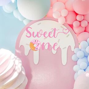 Berry Strawberry First Birthday Wall Decal - Sweet 1st Birthday Decorations for Baby Shower, Birthday Party, Anniversary, Balloon Arch, Backdrop, Room...…