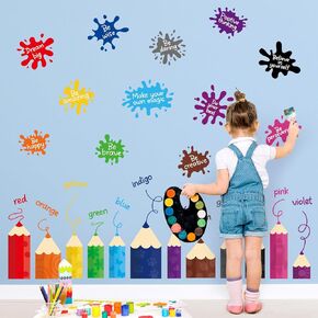 Animal Alphabet Numbers Wall Decals Peel and Stick, Self-Adhesive Vinyl Educational Wall Sticker, Wall Decor Art Home Decoration for Classroom Playroom Nursery