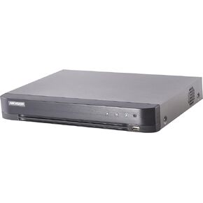 Hikvision H.265 Pro+ Turbo HD 8MP 8CH DVR 4K HDMI Supports up to 8MP TVI/ 5MP AHD/ 5MP CVI/Plus 8-CH 8MP IP CAM, 1-Sata HDD (HDD not Included)