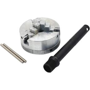 Z011 Woodworking Three Jaw Chuck 10-35mm Resistance Power Tool Industrial for Mini Lathe Zinc Alloy M12 Drill Chuck