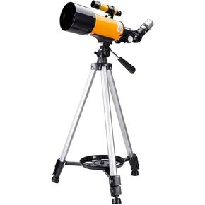 Astronomical Telescope Stargazing HD Telescope for Children and Students Telescopes for Adults 70mm Aperture 400mm Mount The B (Package 3)