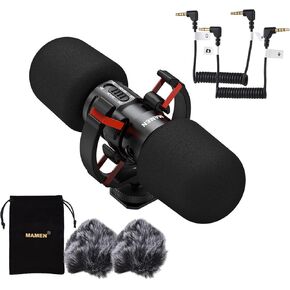 MINI MICROPHONE MIC-08 PRO MINI MINI MICROPHONE MICROPHONE ثنائية الاتجاه MIC MIC Super Cardioid Ligent Ligent Legertic