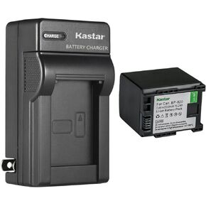 Kastar 3-Pack BP-820 Battery and AC Wall Charger Replacement for Canon XA60, Canon XA65, Canon XA70, Canon XA75, Canon VIXIA HF G70 Cameras