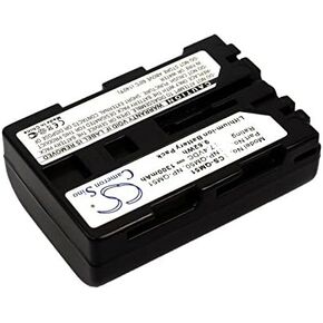 NP-QM50, NP-QM51, Replacement Battery for Sony CCD-TRV116, CCD-TRV118, CCD-TRV126, CCD-TRV128, CCD-TRV138, CCD-TRV208, CCD-TRV208E, CCD-TRV218, CCD-TRV218E 1300mAh