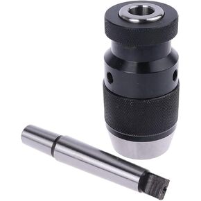 2pcs/Set MT2 B16 Self Tightening Drill Chuck 1-16mm Clamping Arbor Keyless for MK2 Lathe Milling Drilling Machines Drill Chuck