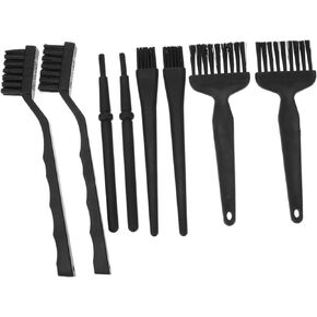 Anti Static Brush Set 8pcs Pc Keyboard Cleaning Kit Safe Convenient for Electronics Dust Removal