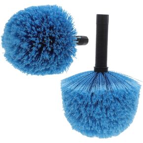 VALICLUD 2pcs Cobweb Duster Spherical Brush Attachment for Outdoor Indoor Web Cleaning for Ceilings and Corners Design for Efficient Spider Removal