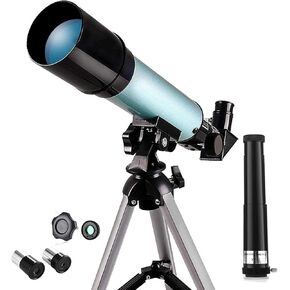 Telescope Kids Telescope for Adults Astronomy Beginners 360Mm Refractor Telescope with Tripod & Finder Scope H20mm H6mm Erecting