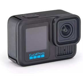 GoPro HERO13 5.3K HDR 27MP Black Action Camera with Accessory Bundle - Includes - 2 Enduro Batteries, 1 Curved Adhesive Mounts, 128GB SanDisk MicroSD Card, and Carrying Case (Renewed)