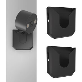 Zwolf Wall Mount Compatible with Tapo TP-Link 2K QHD Security Camera, Indoor/Outdoor No Drill No Screws Wall Mount Bracket (2pack)