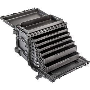 New Pelican 0450 Case with Drawers & Top Tray (4 One-Inch & 2 Two-Inch Drawers)