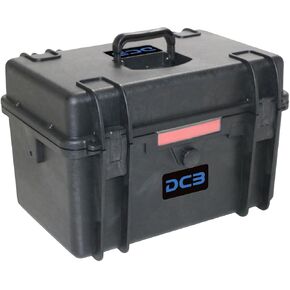 DCB Cases - Element 4102F | 16 x 11 x 12 Ext Dim | IP67 Waterproof | Pluck Foam Insert | Foldable Handle | Pressure Control Valve | Resin-Reinforced Injection Molded Plastic | 2 Latch Lid Close