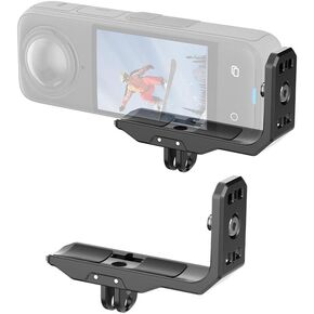 Extension Adapter,Horizontal Shooting Bracket for Insta360 X5/X4 with Gopro Adapter and 1/4 Threaded Hole Attaches to tripods, self-Timer Sticks