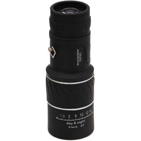 Monoculars Telescope High Power 16x52 Dual Focus Zoom Optical Night and Day Vision Monocular Single Telescope for Children, Family, Men- Sightseeing Stargazing Camping Concert Binoculars