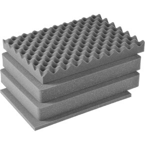 Pelican Color Case iM2400 - 4 Replacement Pluck Foam Set., Grey
