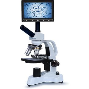 100X-4000X Microscopes for Kids Students Adults with Microscope Slides Set Powerful Biological Microscopes for School Laboratory Home Education