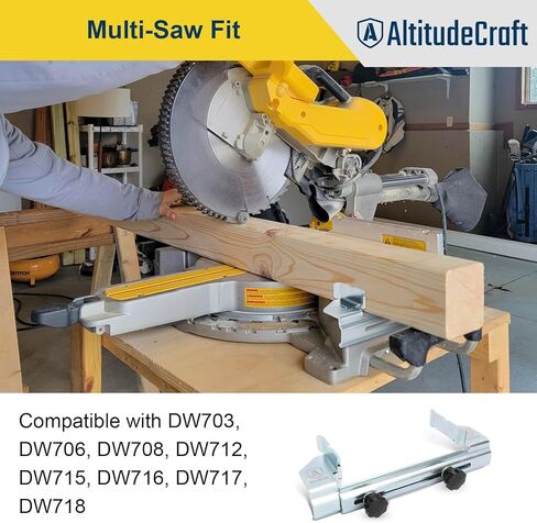 Miter Saw Crown Stops & Protractor Set – Precision Angle Tool Kit for Accurate Crown Molding, Trim, and Carpentry Work in Saudi Arabia